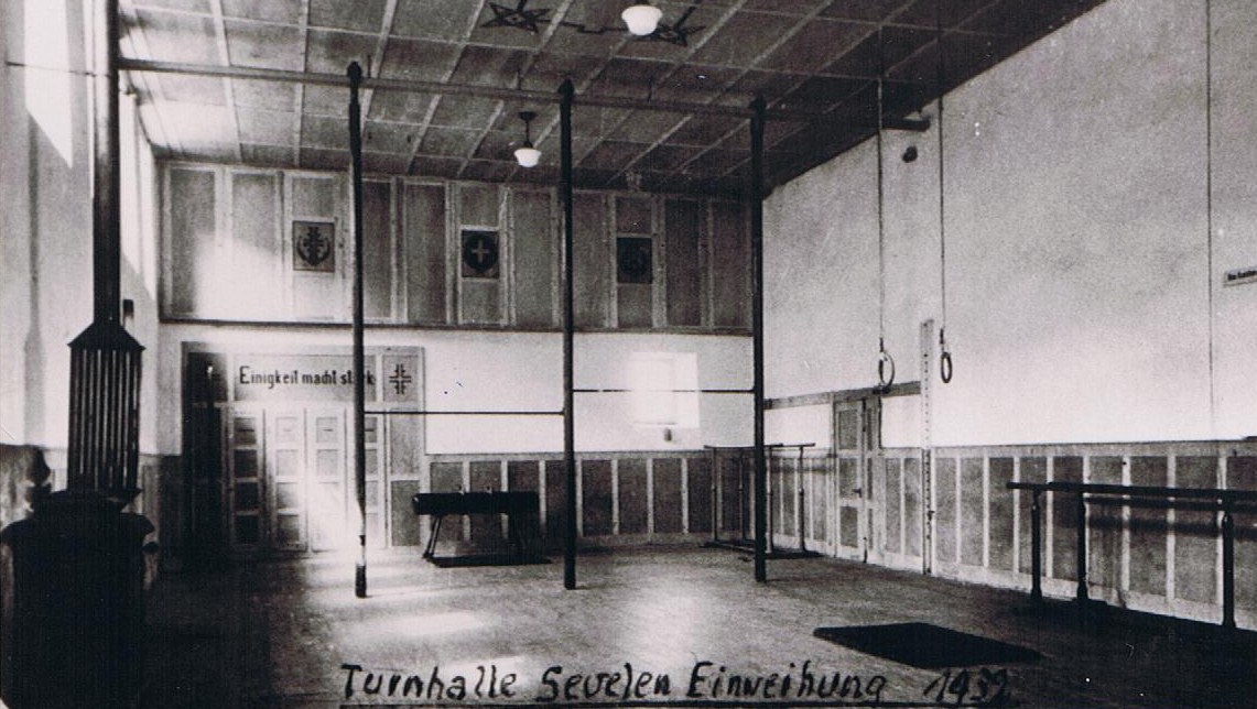 Einweihung Turnhalle 1932